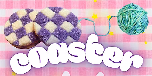 Punch Needle Coaster workshop!