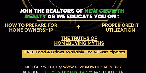New Growth Realty Presents: The Rent Party