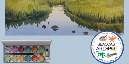 Watercolor Workshop: Coastal Marsh! $55