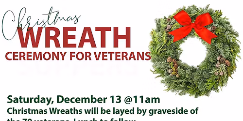 Wreaths Across America - Wreath Laying Event