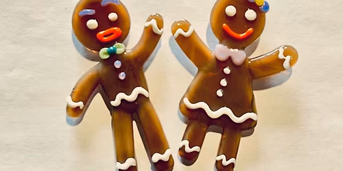 Holiday Glass Flameworking: Gingerbread Couple