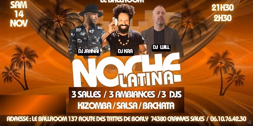 NOCHE LATINA DU 14 NOV