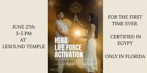 Egyptian Life Force Activation
