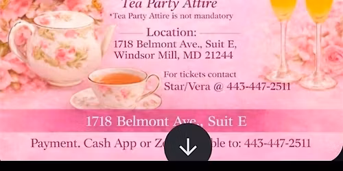 Pre Mother's Day TEA brunch