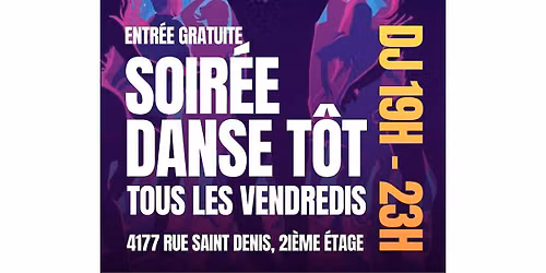 Danse Tot TAVERNA (DJ 19h - 23h)