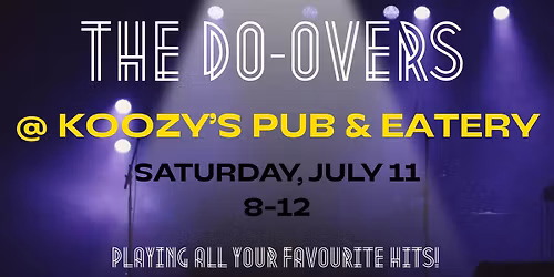 The Do-Overs @ Koozy\u2019s