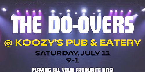 The Do-Overs @ Koozy\u2019s
