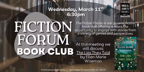 The Fiction Forum Book Club