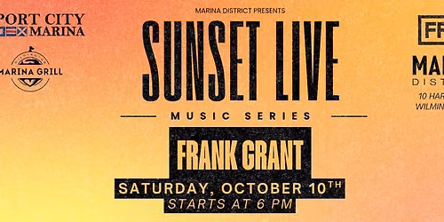 Frank Grant - FREE LIVE MUSIC @ Sunset Live Music Series