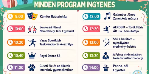 Gyereknap a T\u00fcnd\u00e9rkertben