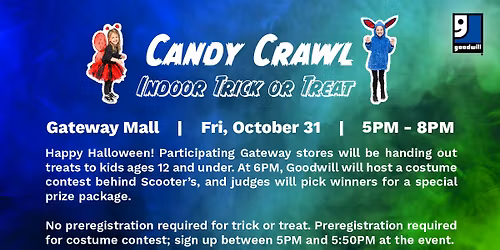 Halloween Candy Crawl: Indoor Trick or Treat
