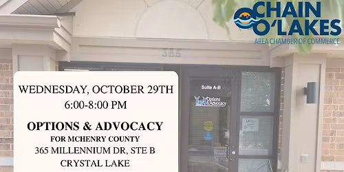 Options & Advocacy After Hours Mixer!