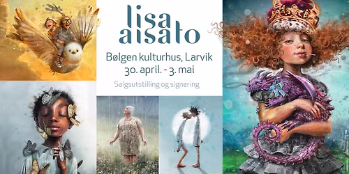 Popup-salgsutstilling med Lisa Aisato i Larvik