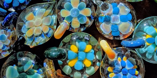\ud83d\udd25 Create Stunning Glass Pendants: Beginner Torch Class \ud83c\udfa8