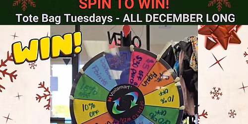 Tote Bag Tuesday - Spin to Win