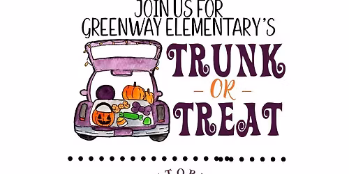 Greenway Elementary Trunk or Treat