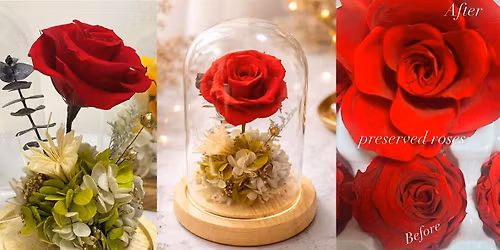 Eternal Rose Glass Dome Workshop