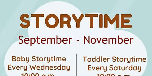 Baby and Toddler Storytime