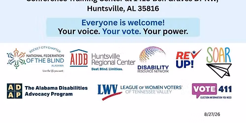 Accessible Voting. Claim Your Voting Power!