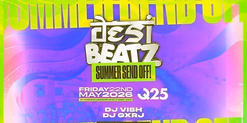 DMU ASOC : Summer Send Off | 22.05.26 | QUARTER 25 LEICESTER
