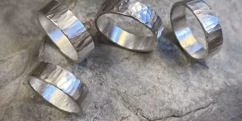 Forged Wide Ring Workshop \u2013 Sat 11 April - 2pm-5pm - Yardley Hastings - \u00a365