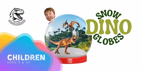 Dino Snow globes