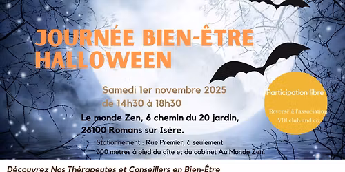 Journ\u00e9e Bien-\u00eatre sp\u00e9ciale Halloween