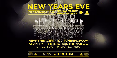 NEW YEARS EVE 2026 - PLEIN PHARE x LE REX DE TOULOUSE