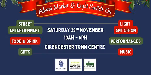 Advent Market & Light Switch On