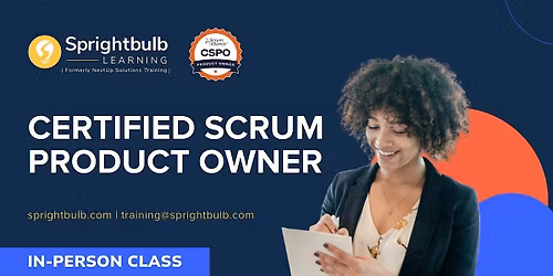 Certified Scrum Product Owner (CSPO) Training in Arlington, VA