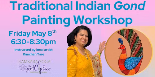 Traditional Indian "Gond" Painting Workshop