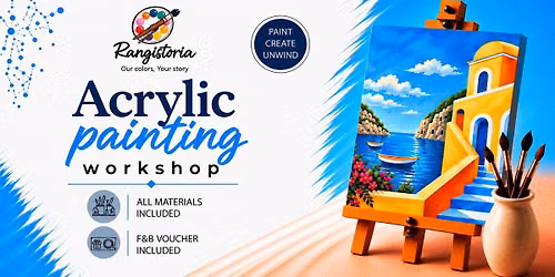 Mediterranean Village - Acrylic Painting Workshop
