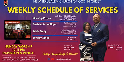 Sunday Morning Worship Experience