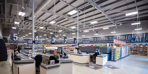The Galashiels Food Warehouse Opening 