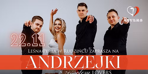 22.11 ANDRZEJKI z zespo\u0142em LOVERS