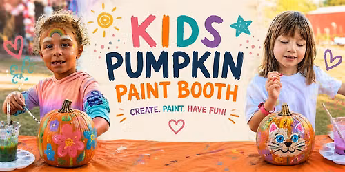 Kids and Family Pumpkin Paint Booth at Chick-Fil-A | Lacey WA
