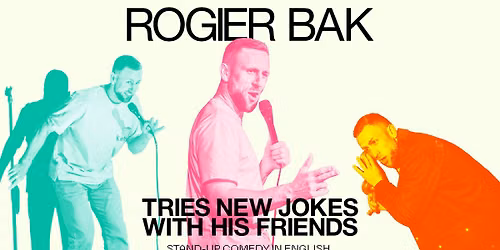 Rogier Bak Tries New Jokes! \u2022 English Comedy in Amsterdam