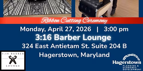 3:16 Barber Lounge- Ribbon Cutting Ceremony 