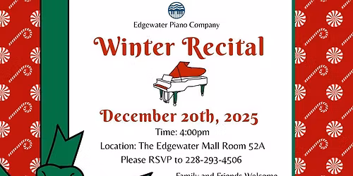 Winter Recital 2025