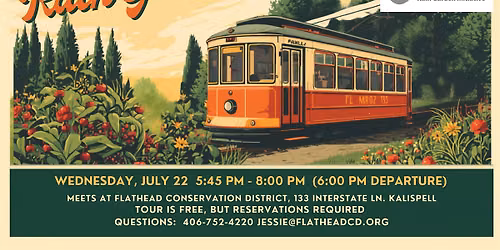 Rain Garden Trolley Tour