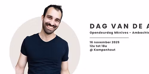 Opendeurdag Mknives - Dag van de Ambacht