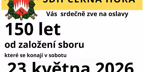\ud83d\ude92 150 let SDH \u010cern\u00e1 Hora \ud83d\ude92