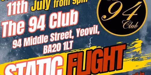 Static Flight - Live in the bar