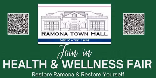 Health & Wellness Fair @ Ramona Town Hall