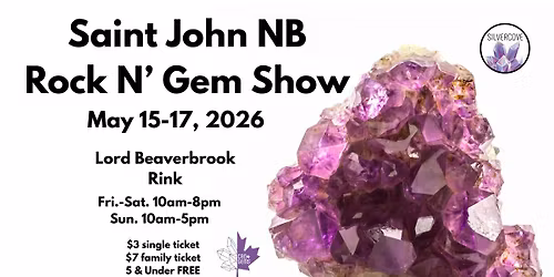 Saint John NB Rock N' Gem Show