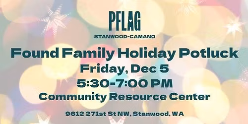 Found Family Holiday Potluck