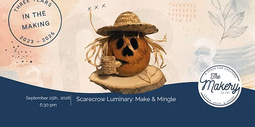 Make & Mingle: Wood-Burned Scarecrow Gourd Luminary \ud83c\udf83\ud83d\udd25