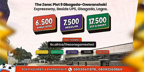 The Zone's Games Feast: 6th Edition