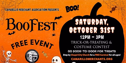 13th Annual Camarillo Old Town Boo Fest