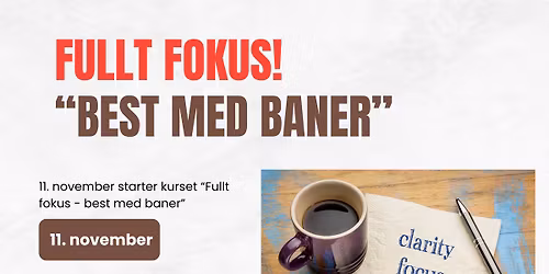 Fullt fokus! L\u00e6r \u00e5 trene med glede